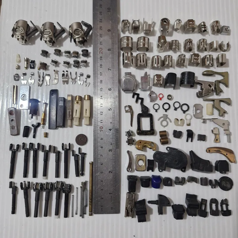 140 قطعه یدکی فندک قدیمی ساخت ژاپن چین