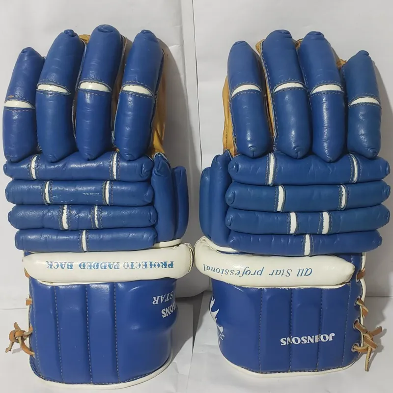 جفت دستکش چرم هاکی JOHNSONS ساخت ژاپن