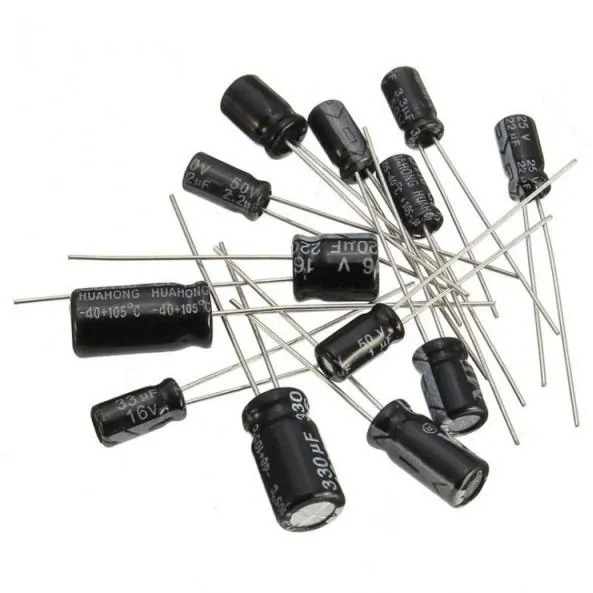 خازن الکترولیتی 47uF / 25V (بسته 30تایی)
