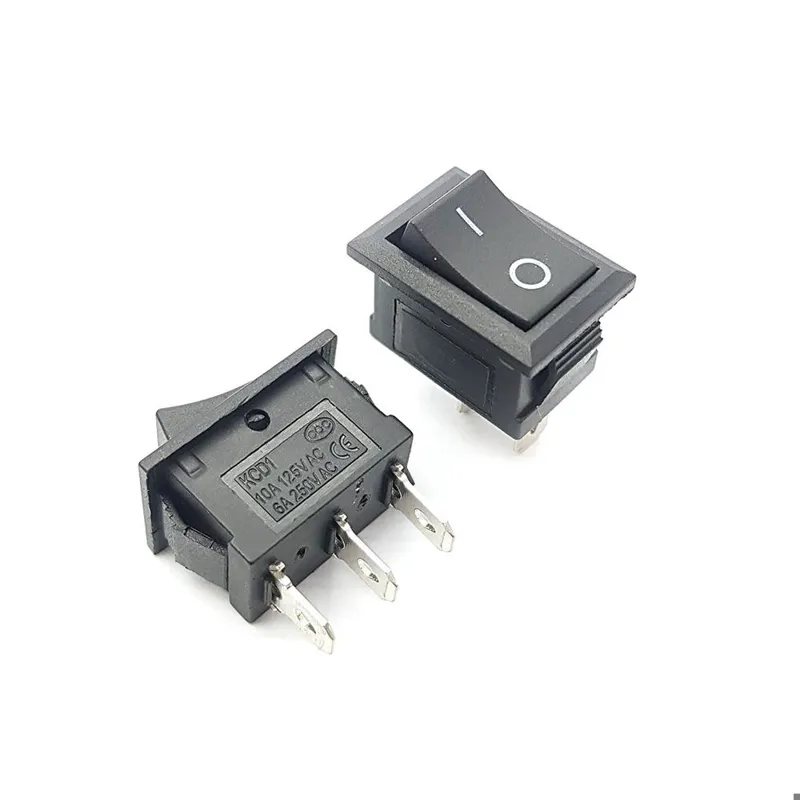 کلید راکر دو حالته 3Pin (بسته 10 تایی)