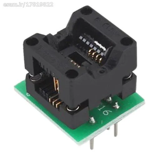 برد مبدل SOP8 به Programmer Adapter 150mil  DIP8