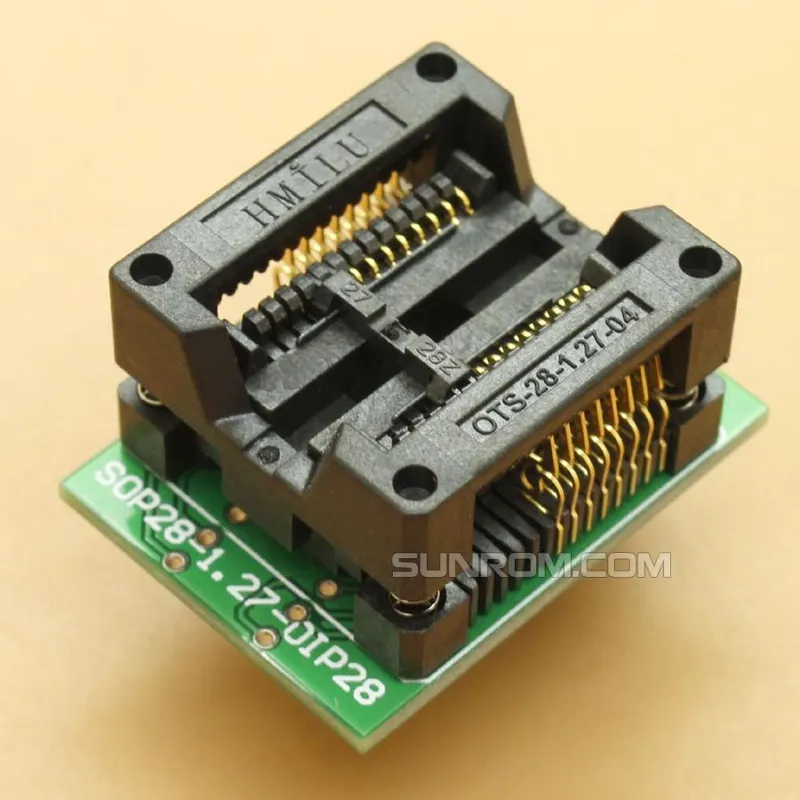 برد مبدل SOP16 به Programmer Adapter 300mil DIP8