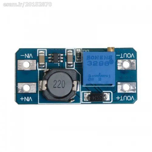 ماژول رگولاتور DC به DC افزاینده 2 آمپر MT3608