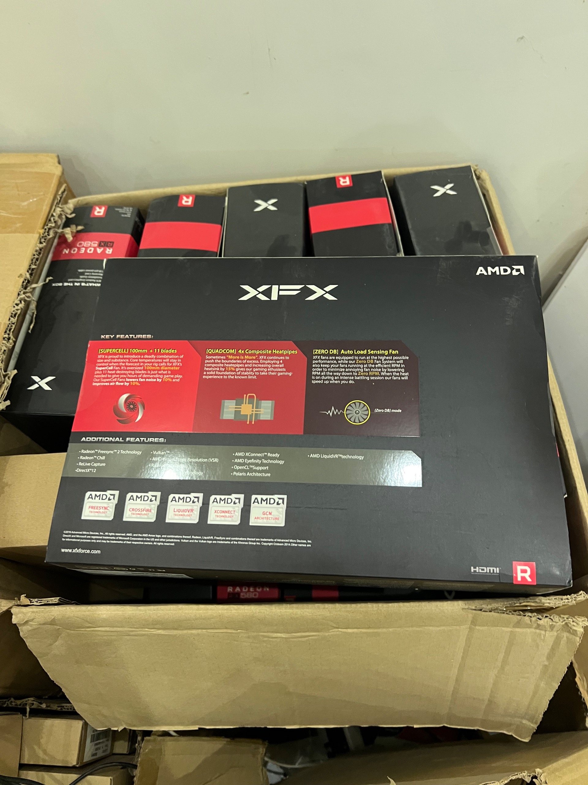 کارت گرافیک AMD XFX RX580 oc