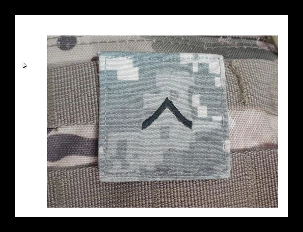 درجه نظامی ارتشUSARMY-سرباز-private