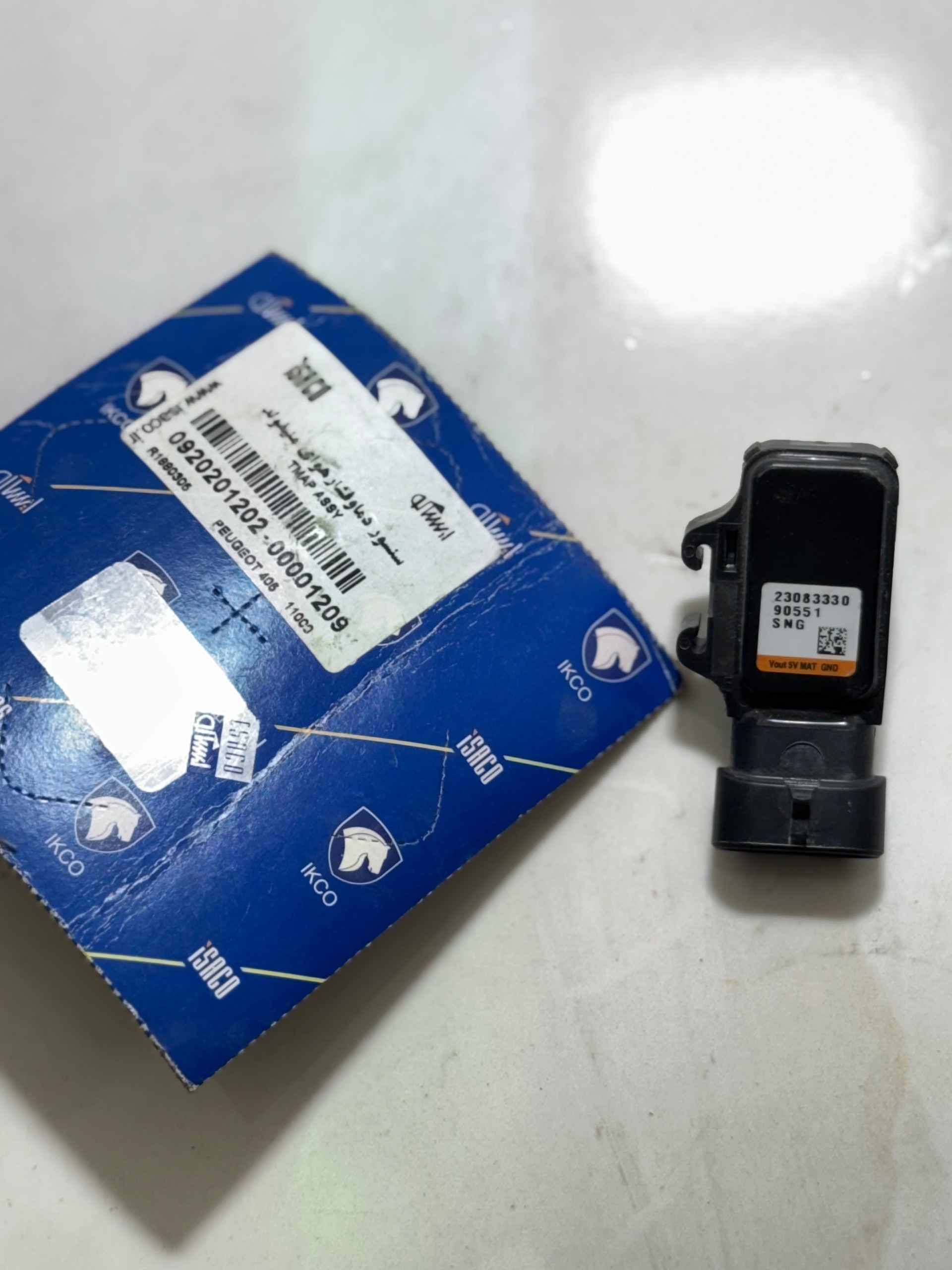 سنسور مپ اصلی فابریک ایساکو 405