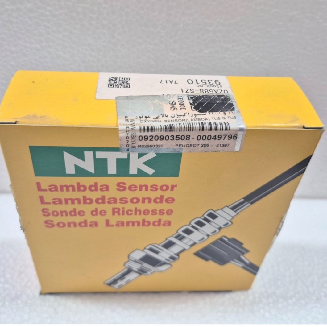 سنسور اکسیژن پژو 206 اورجینال NTK زیمنس ایساکو