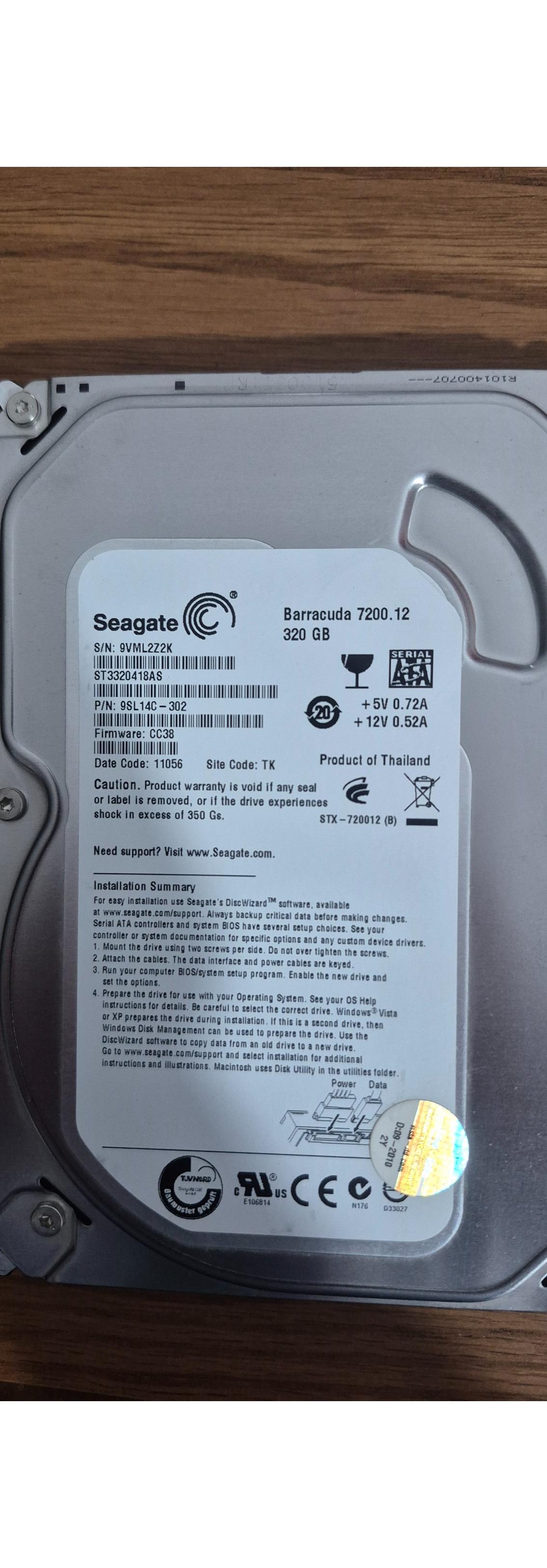 هارد Seagate 320GB