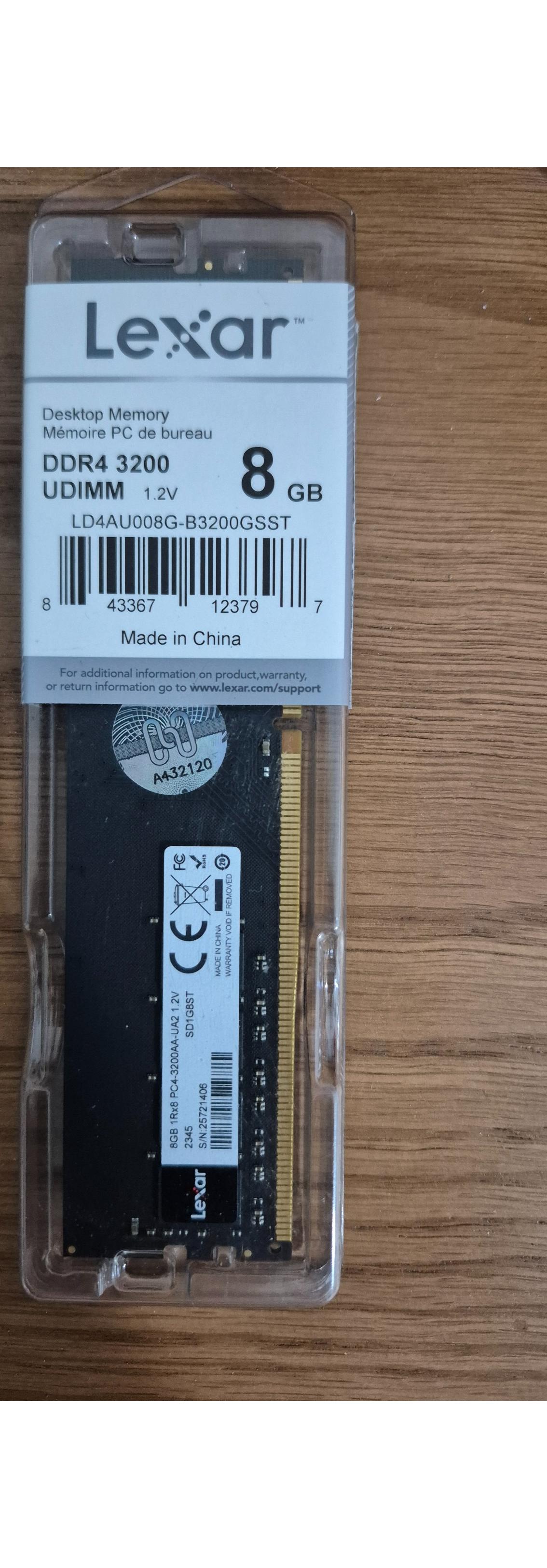 رم Lexar 8GB DDR4 3200