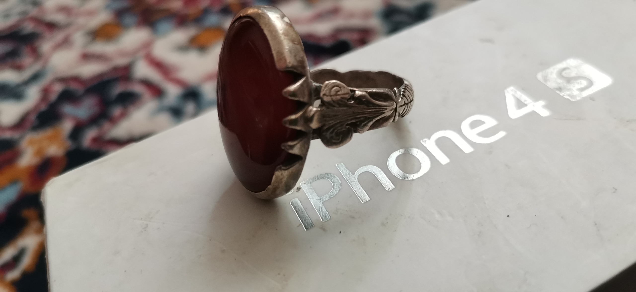 انگشتر نقره مردانه