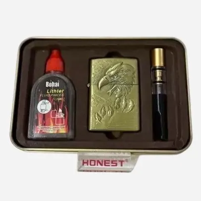 ست هدیه بنزینی فندک عقاب کد43555