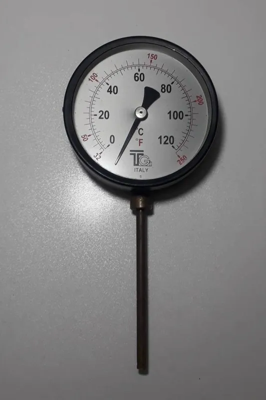 ترمومتر TG ایتالیا خشک 10 سانت(ملاحظه توضیحات)