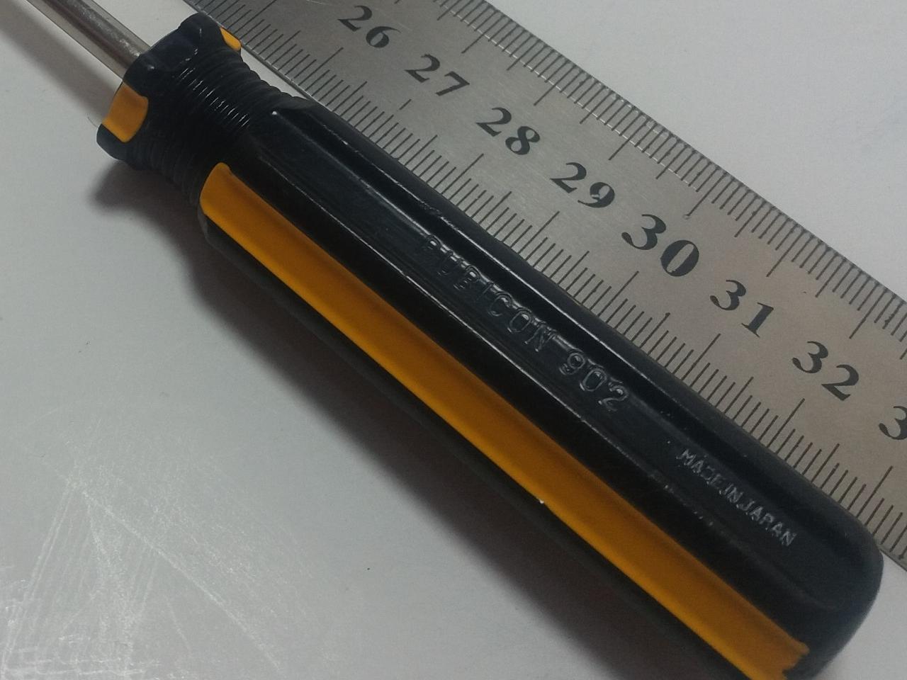 پیچگوشتی روبیکن ژاپن 33سانت(ملاحظه توضیحات)