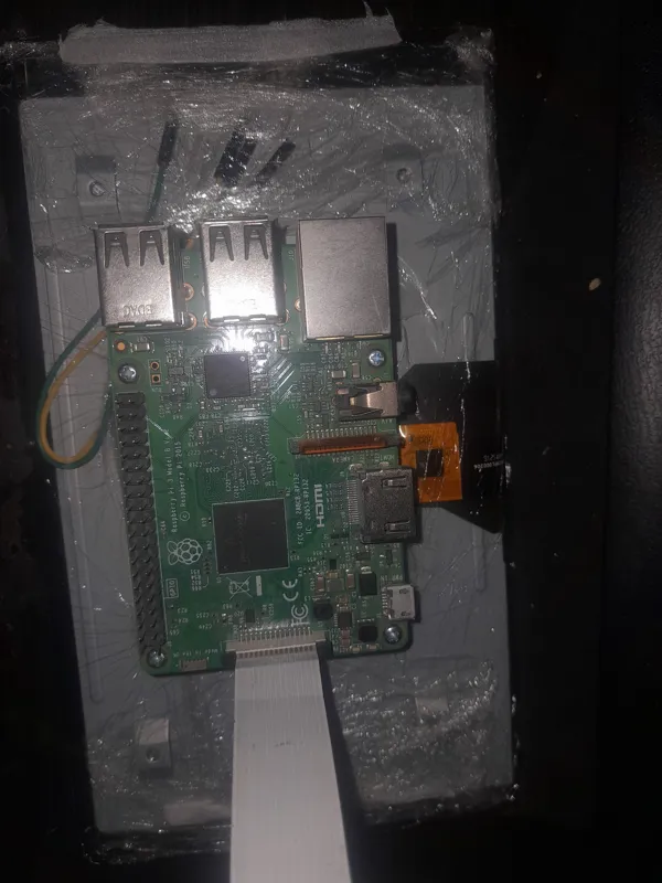 Lcd رزبری 7 اینچ