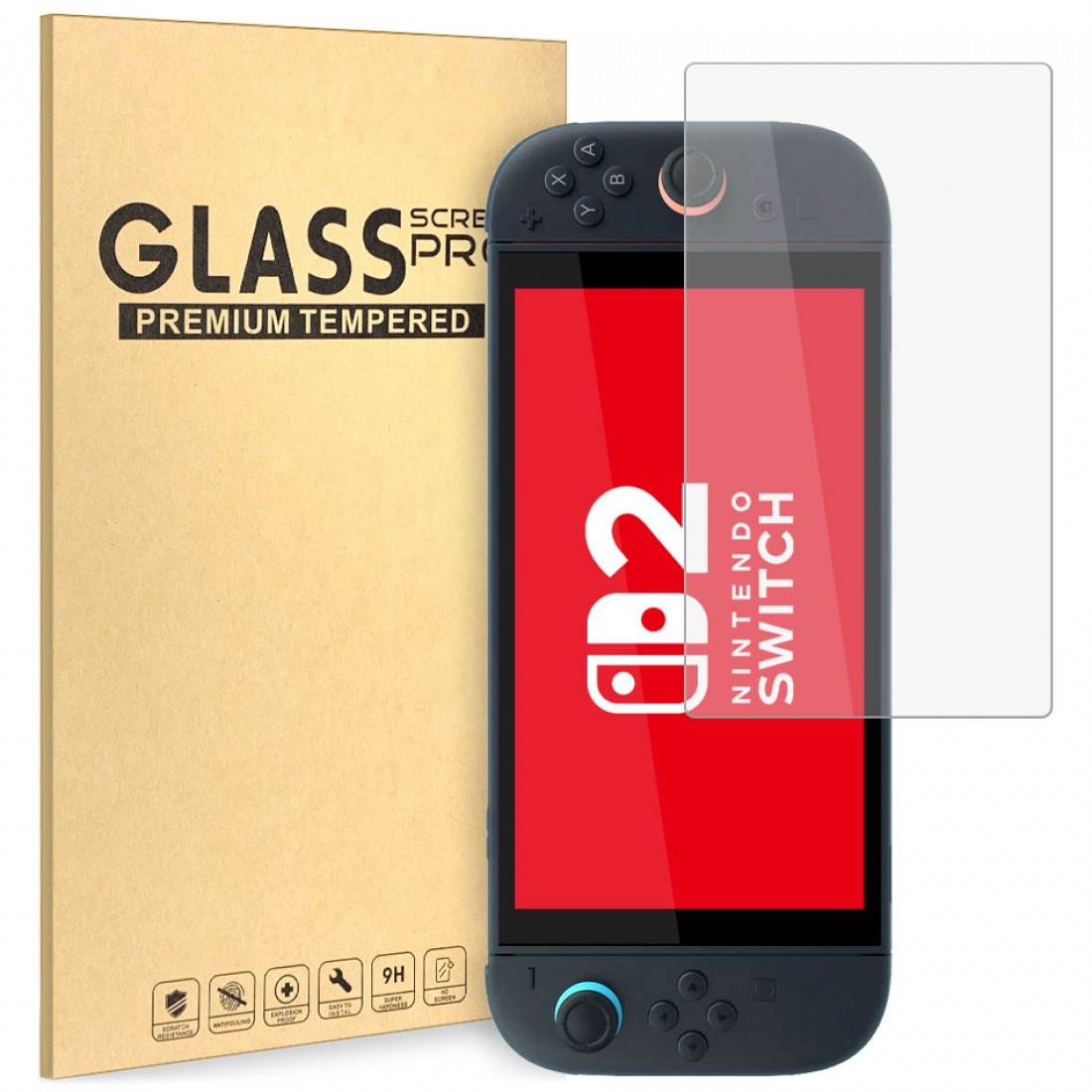 گلس نینتندو سوییچ 2 glass Nintendo switch 2