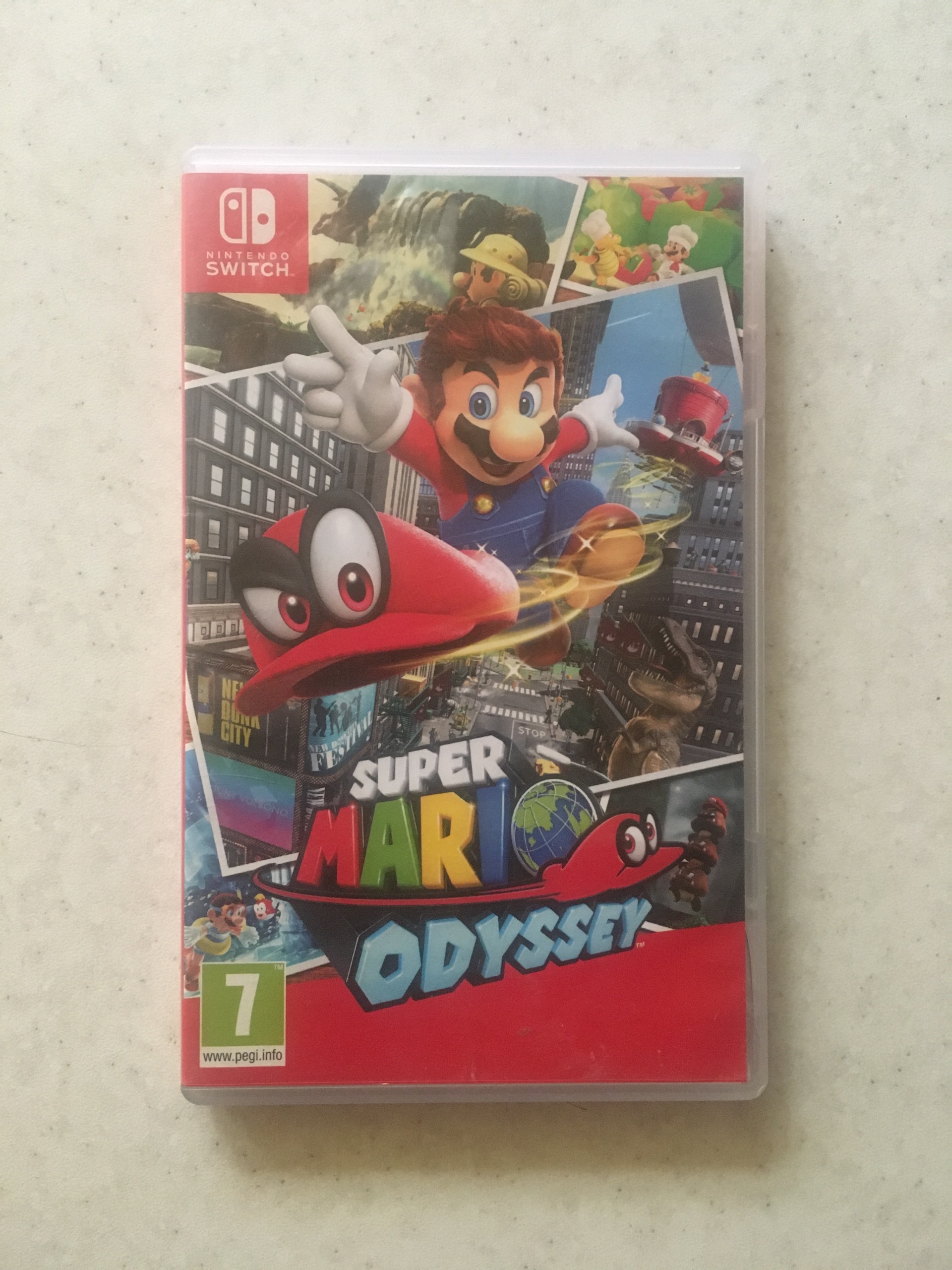 کارکرده Super mario odyssey Nintendo switch