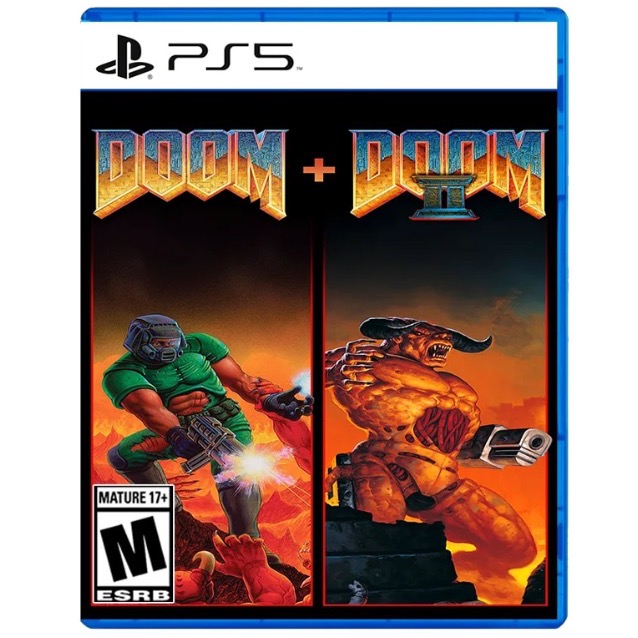 پلمپ آکبند Doom 1 Doom 2 PS5 Region All