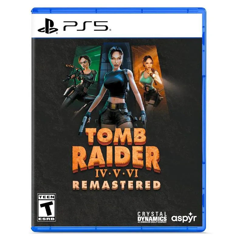 پلمپ Tomb Raider IV.V.VI Remastered PS5 Region All