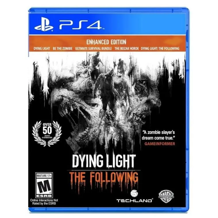 پلمپ Dying Light The Following PS4 Region All