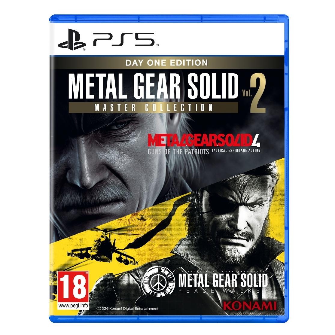 Metal Gear Master Collection Vol 2 Day one PS5