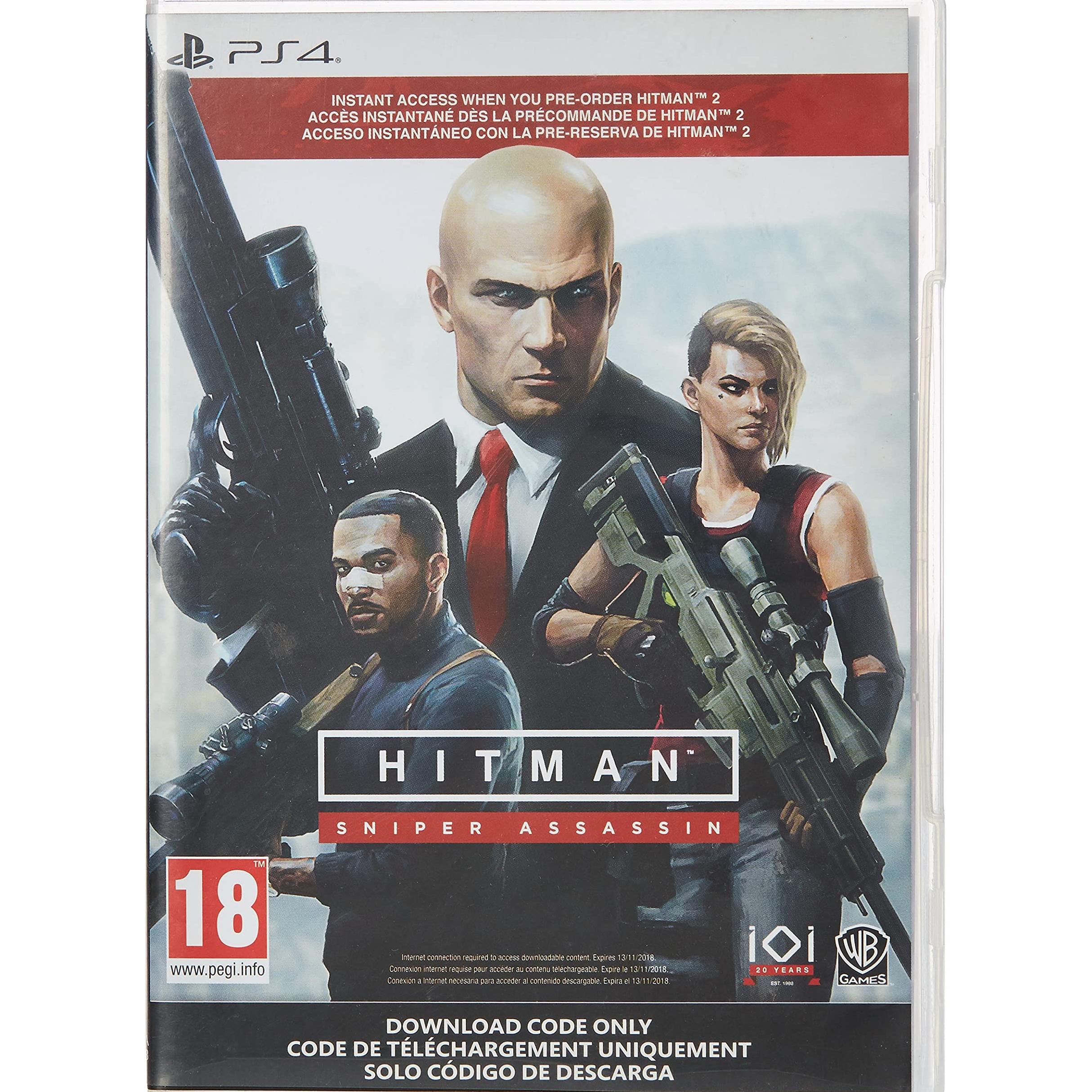پلمپ آکبند Hitman Sniper Assistance Digital PS4