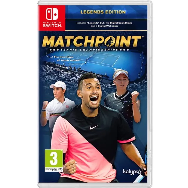 پلمپ اکبند Matchpoint Tennis Championship nintendo