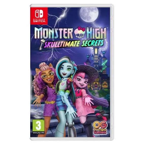 پلمپ monster high skulltimate secrets nintendo