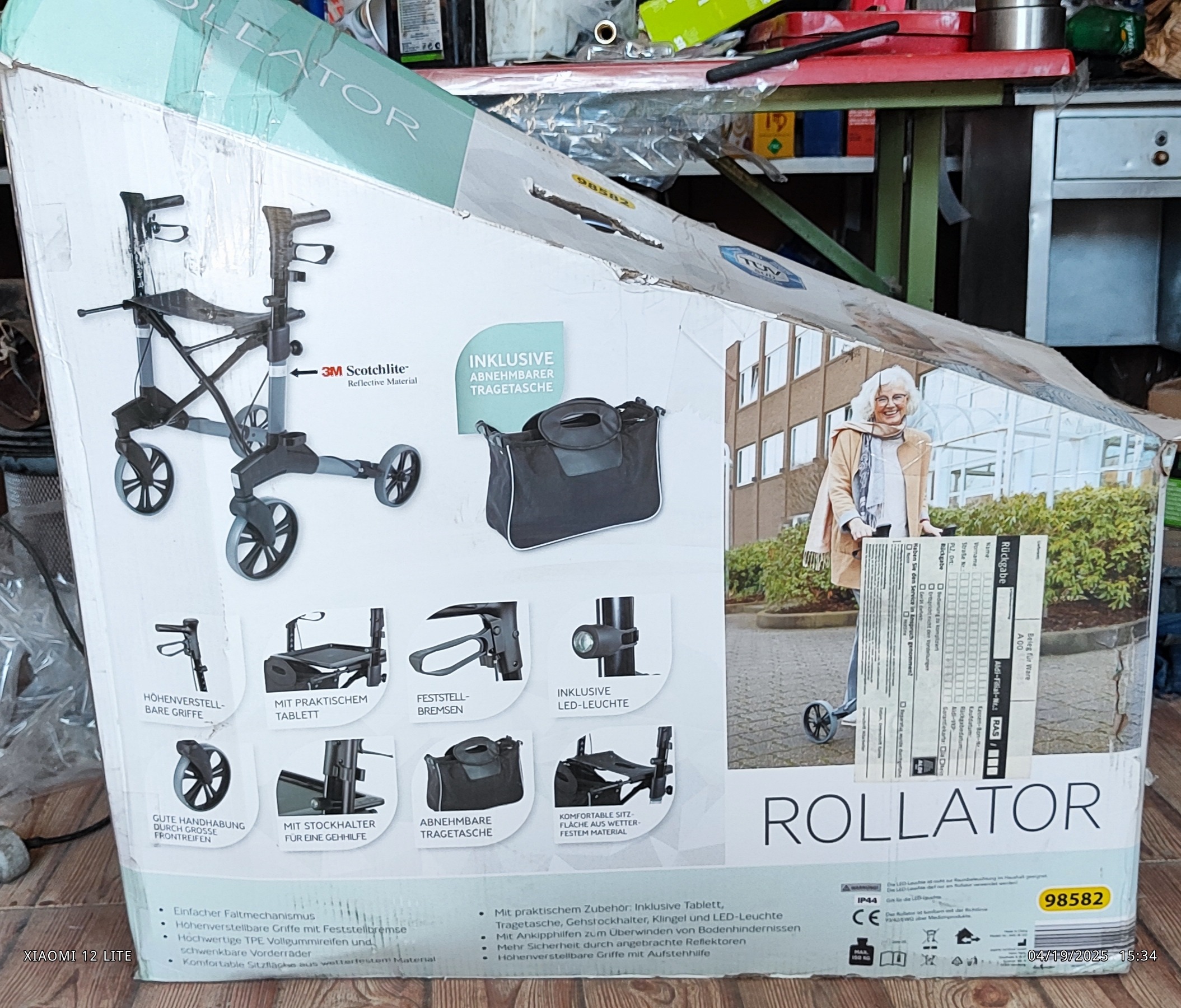 واکر ROLLATOR  کد 98582