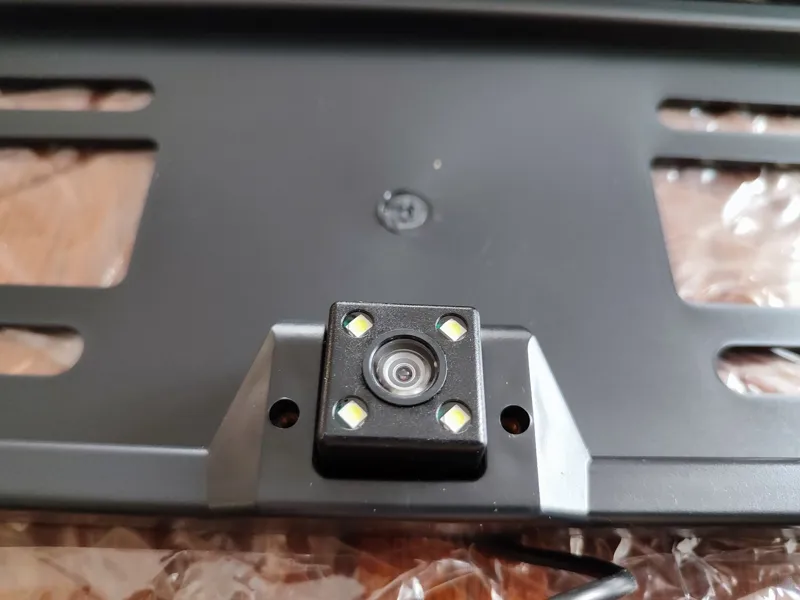 جای پلاک دوربین دار