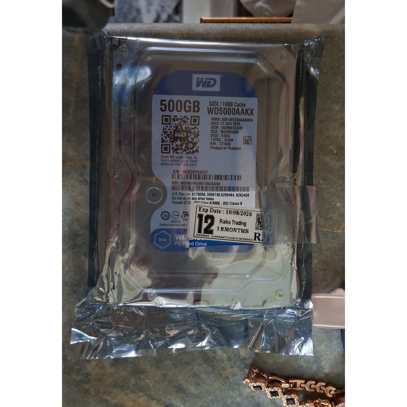 هارد درایو 500 گیگابایت SATA WD 16 mb