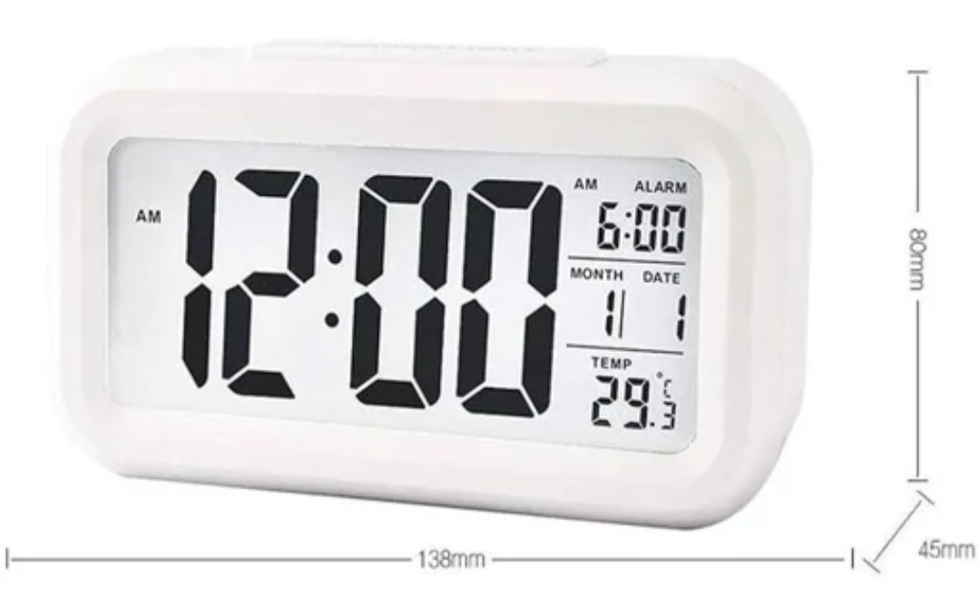 ساعت رومیزی دیجیتال مدل Smart Clock طرح LAL