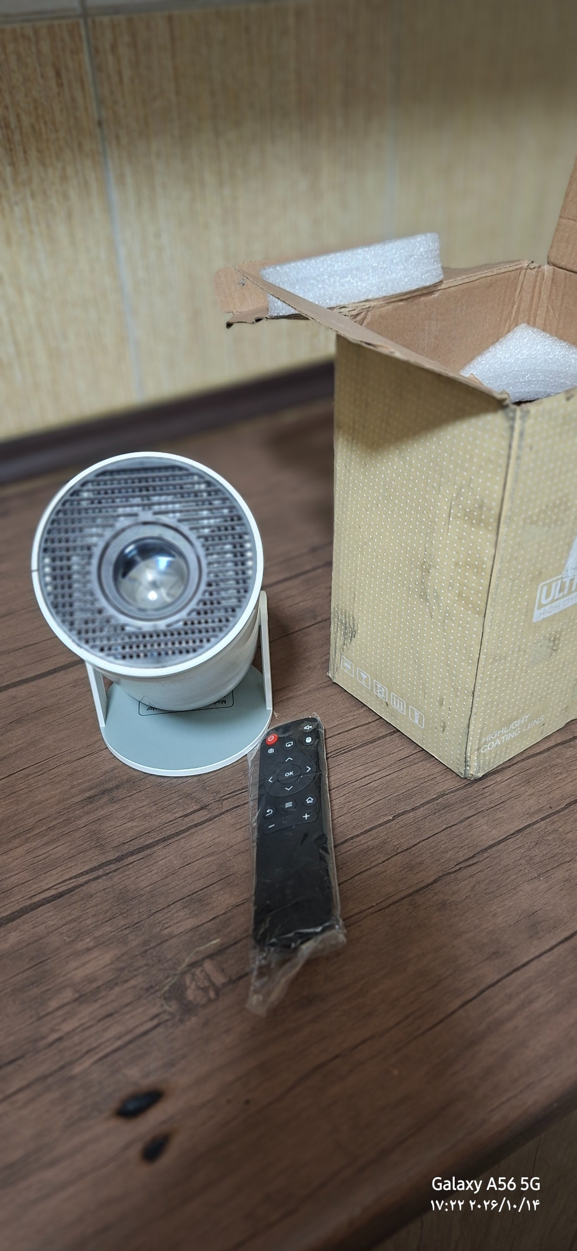 ویدیو پروژکتور مدل HY300 دارای ایراد کارخانه
