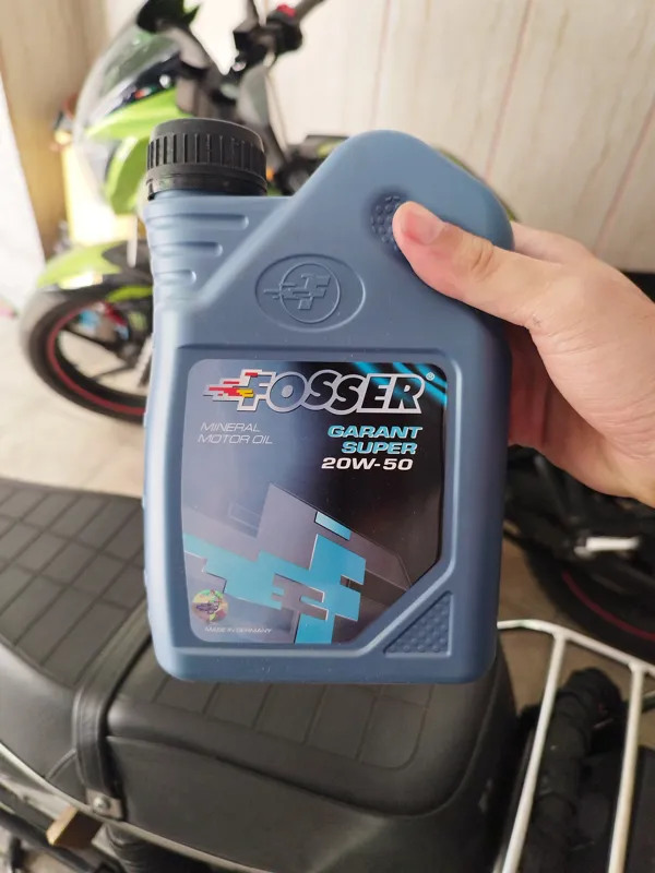 1لیترروغن موتورفوسر سوپرگرنت20w50ارجینال آلمان