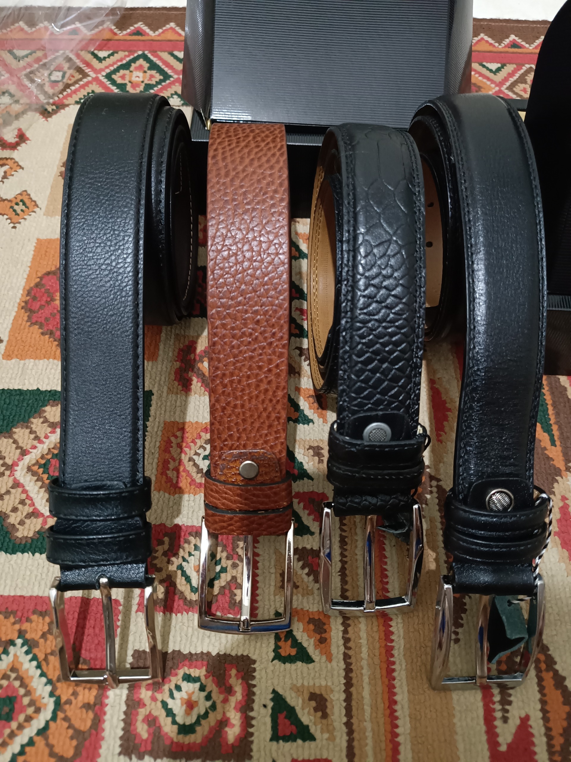 کمربند چرم طبیعی اعلا 110 سانت در 4مدل