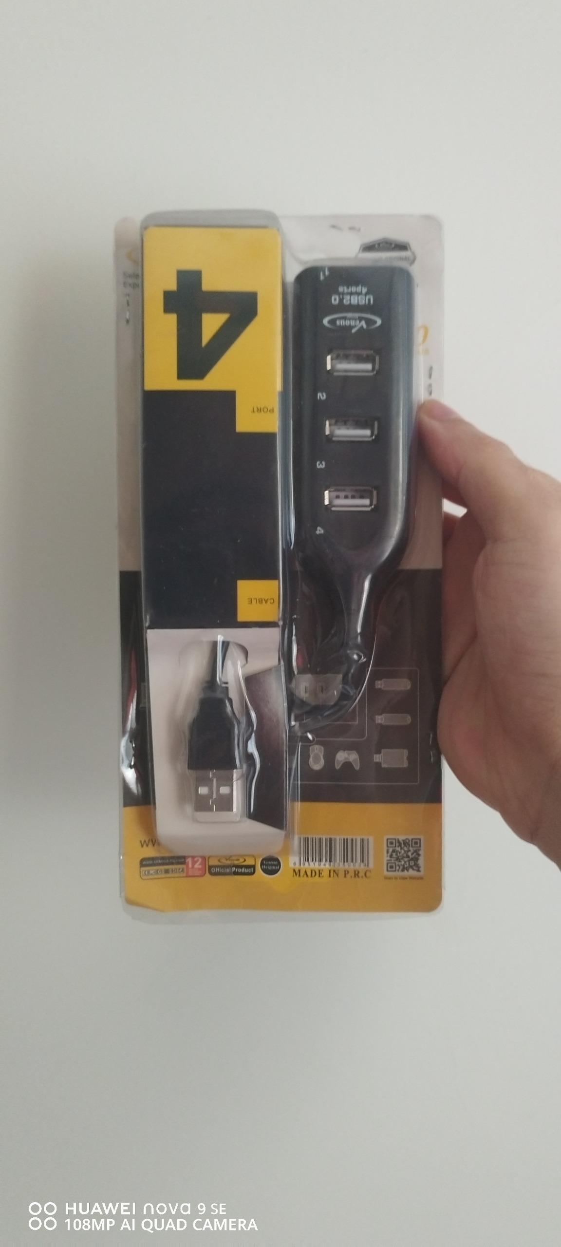 USBهاب ونوس4پورت سرعت480mbps