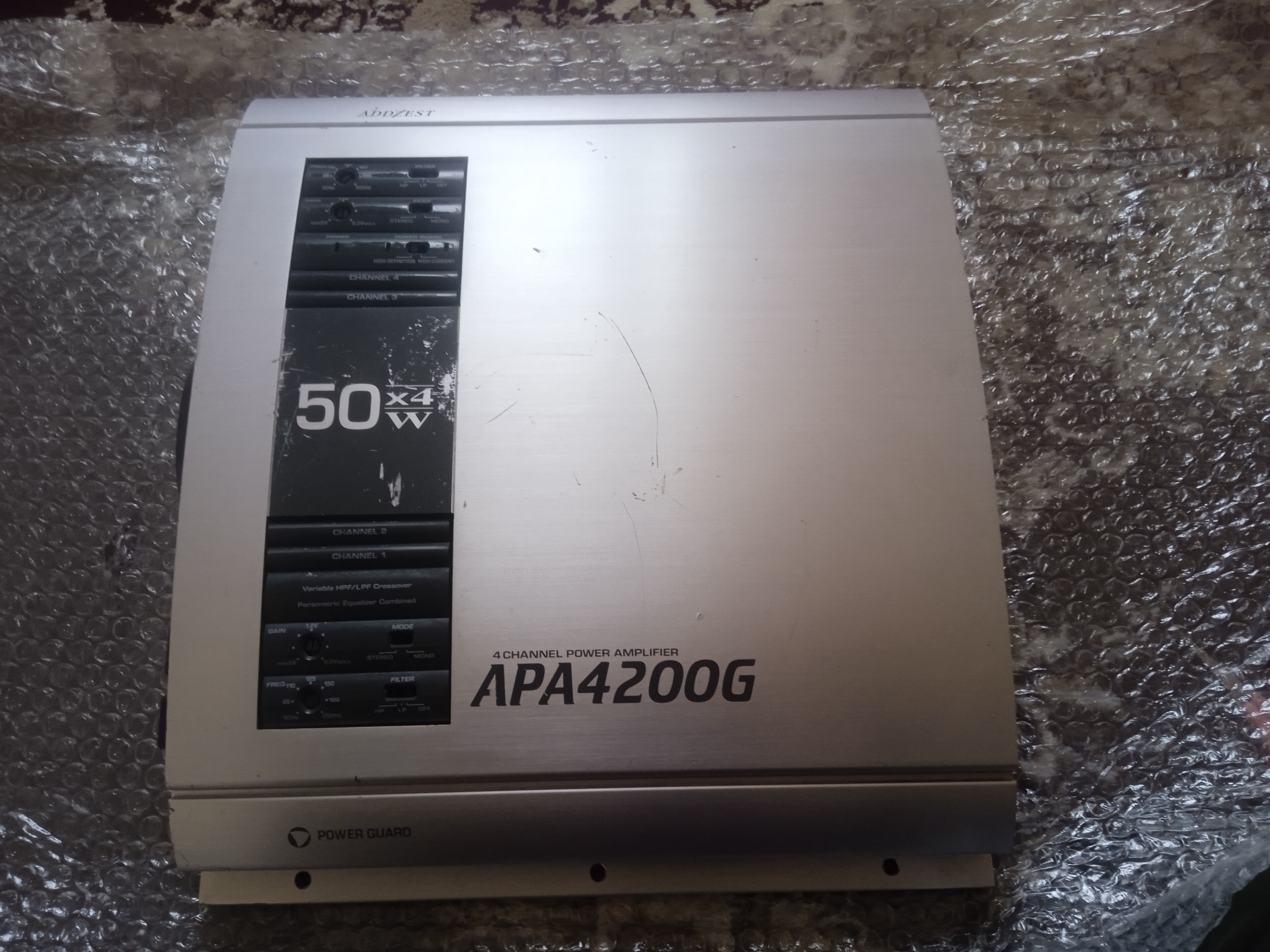 آمپ 4 کانال apa4200g ادزست(کلاریون)
