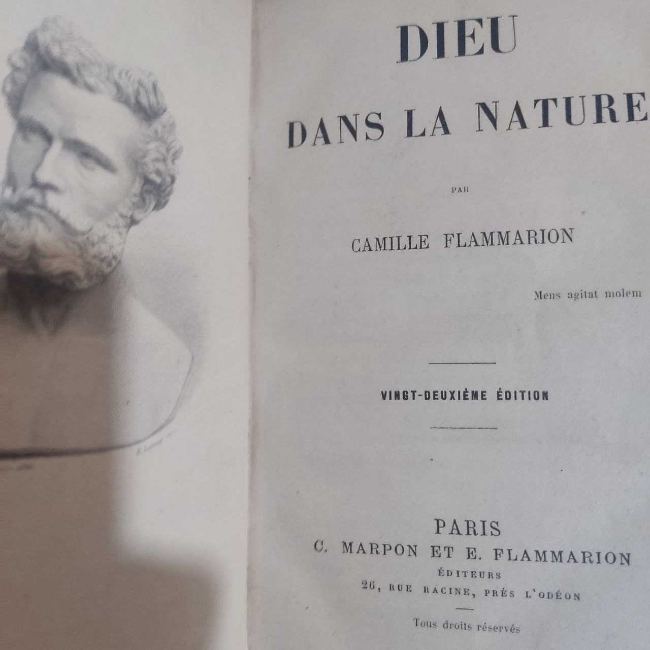 Dieu dans la nature  1898