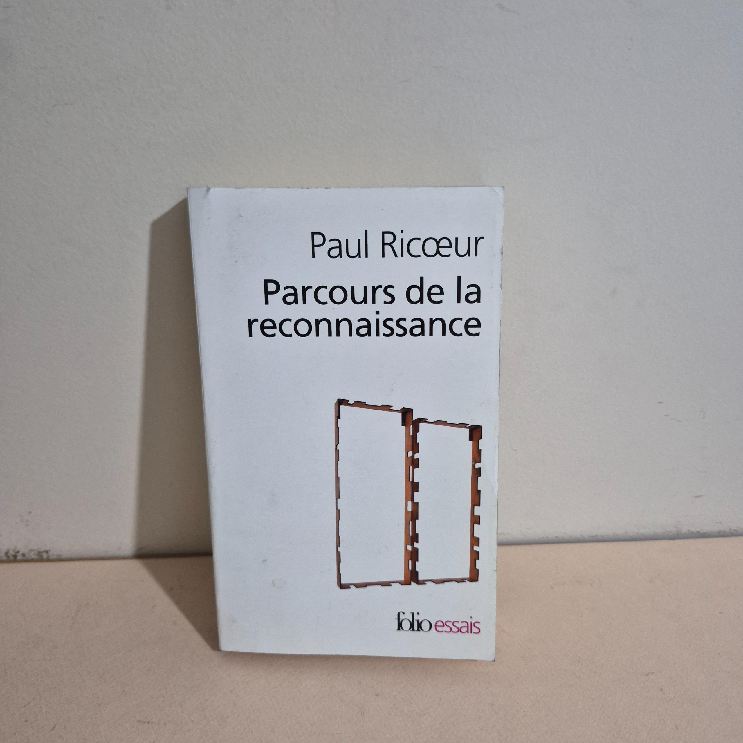parcours de la reconnaissance/ Paul Ricœr