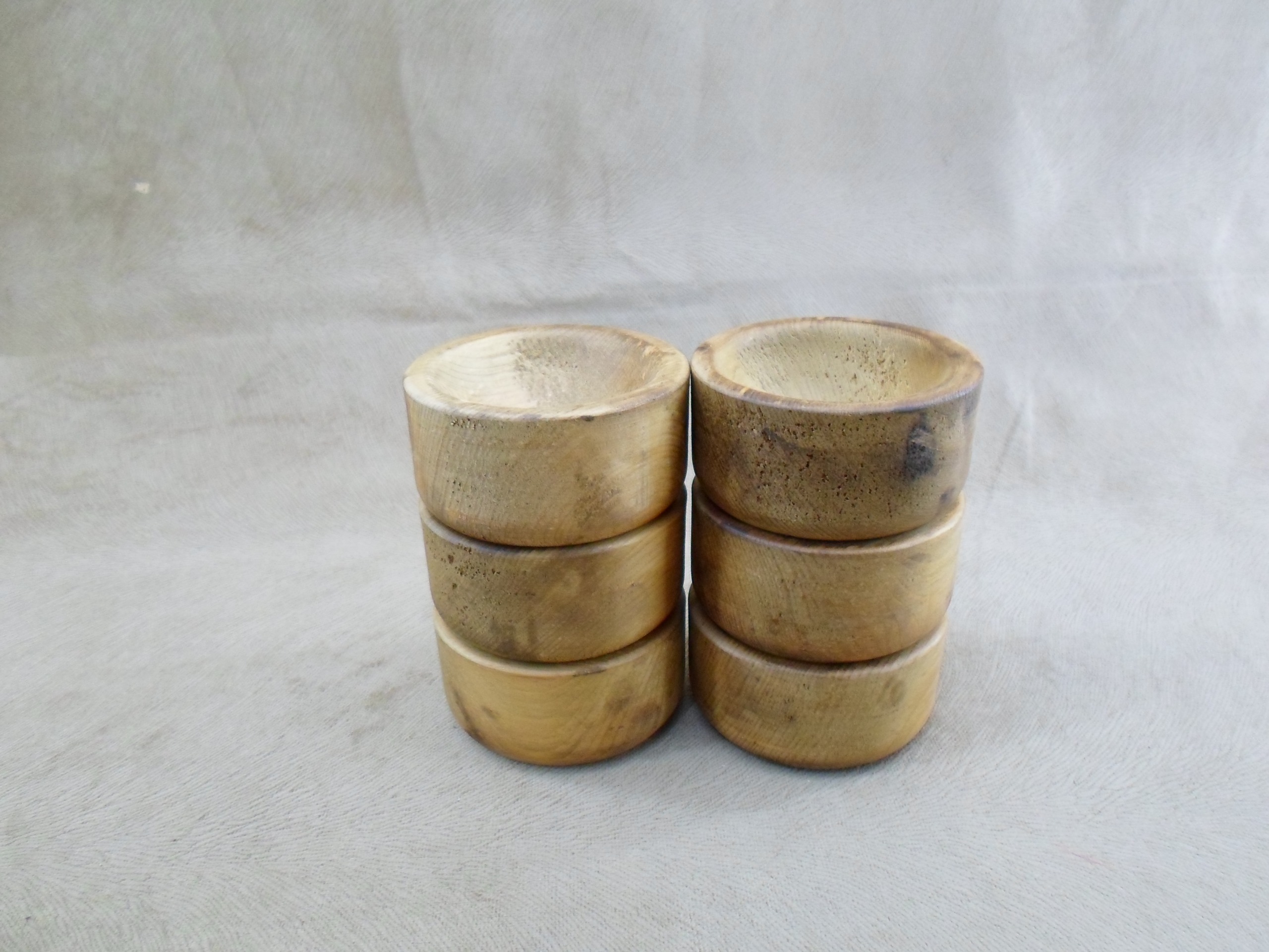 کاسه چوبی قطر 8 (دست 6 عددی)