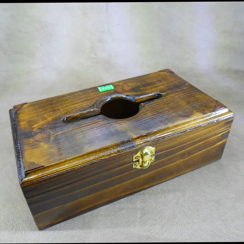 جا دستمال کاغذی چوبی کد 6401