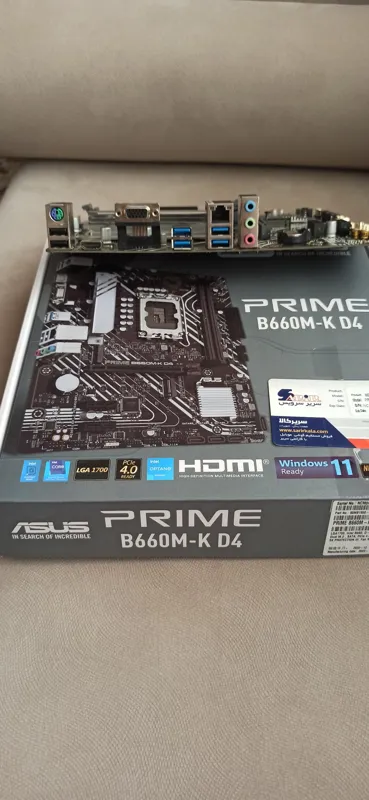 باندل i3 12100F نسل 12 و مادربردایسوس