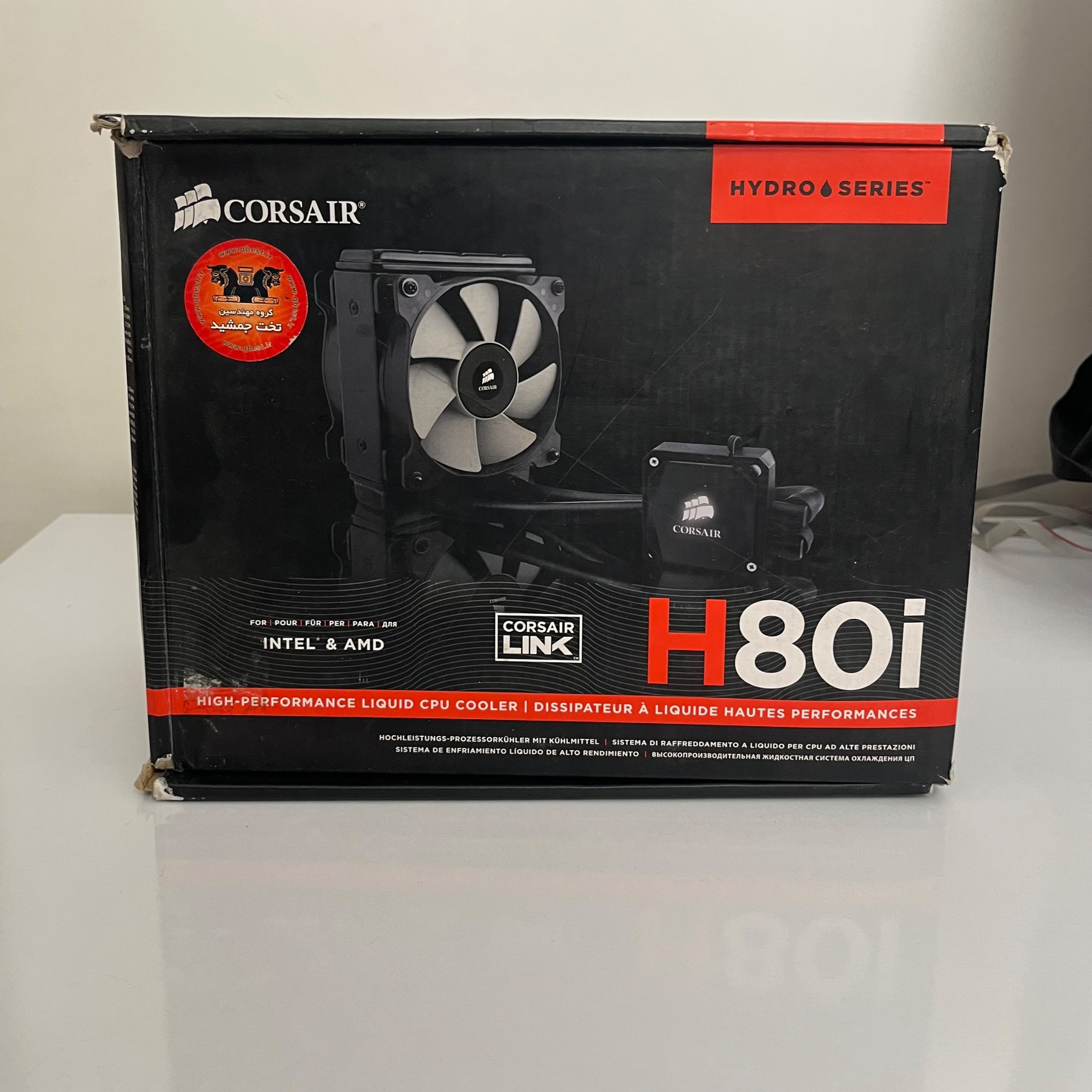 خنک کننده پردازنده Corsair مدل HYDRO H80i