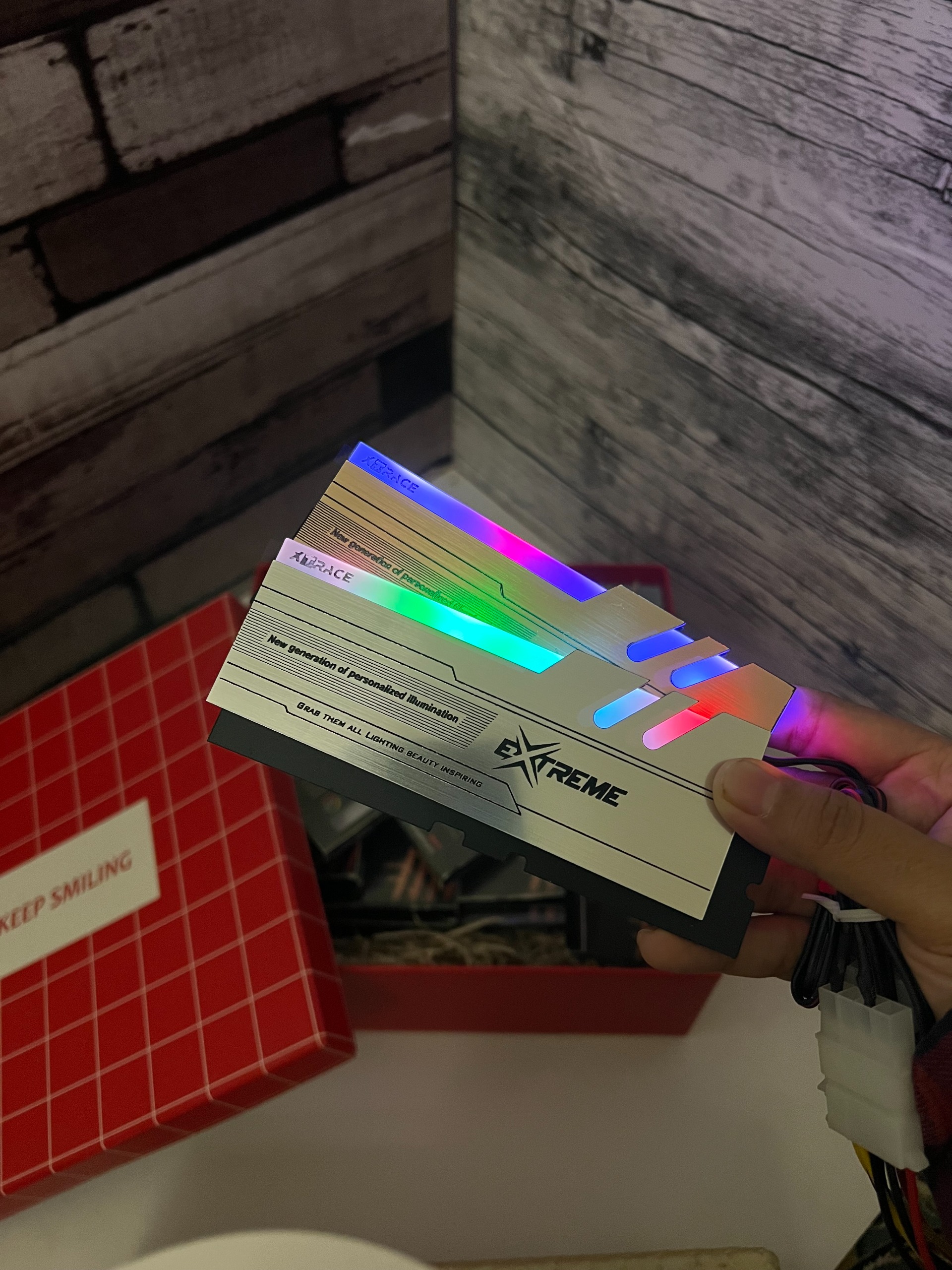 کاور رم کامپیوتر EXTERME RGB2025مسی (پک دوعددی)