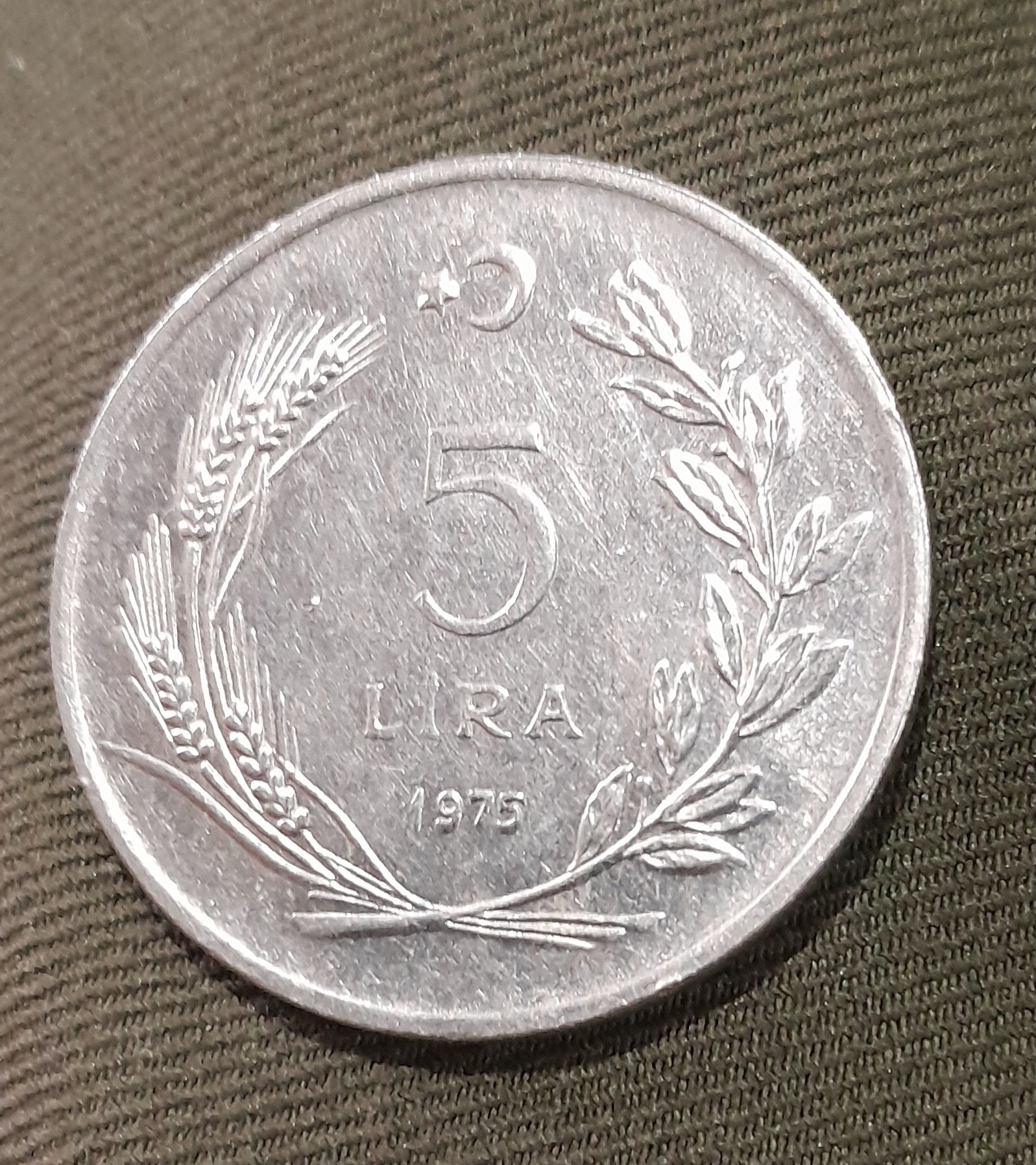 سکه 5لیره ترکیه