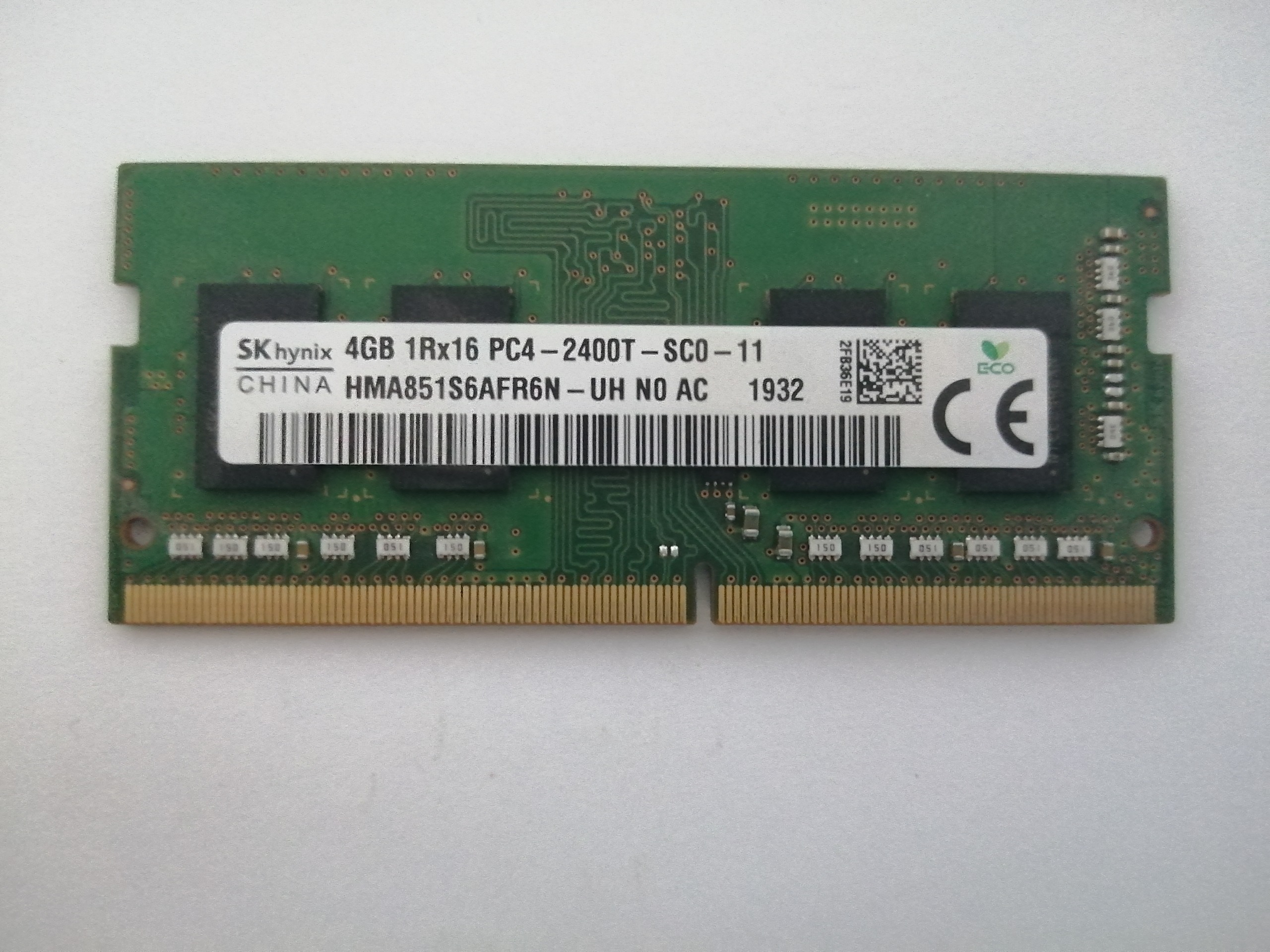 رم لپ تاپی ddr4 4gb