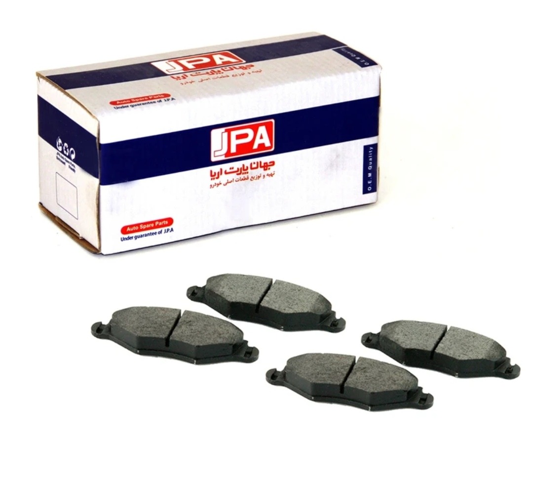 لنت ترمز جلو 206 تیپ 2 برند جهان پارت