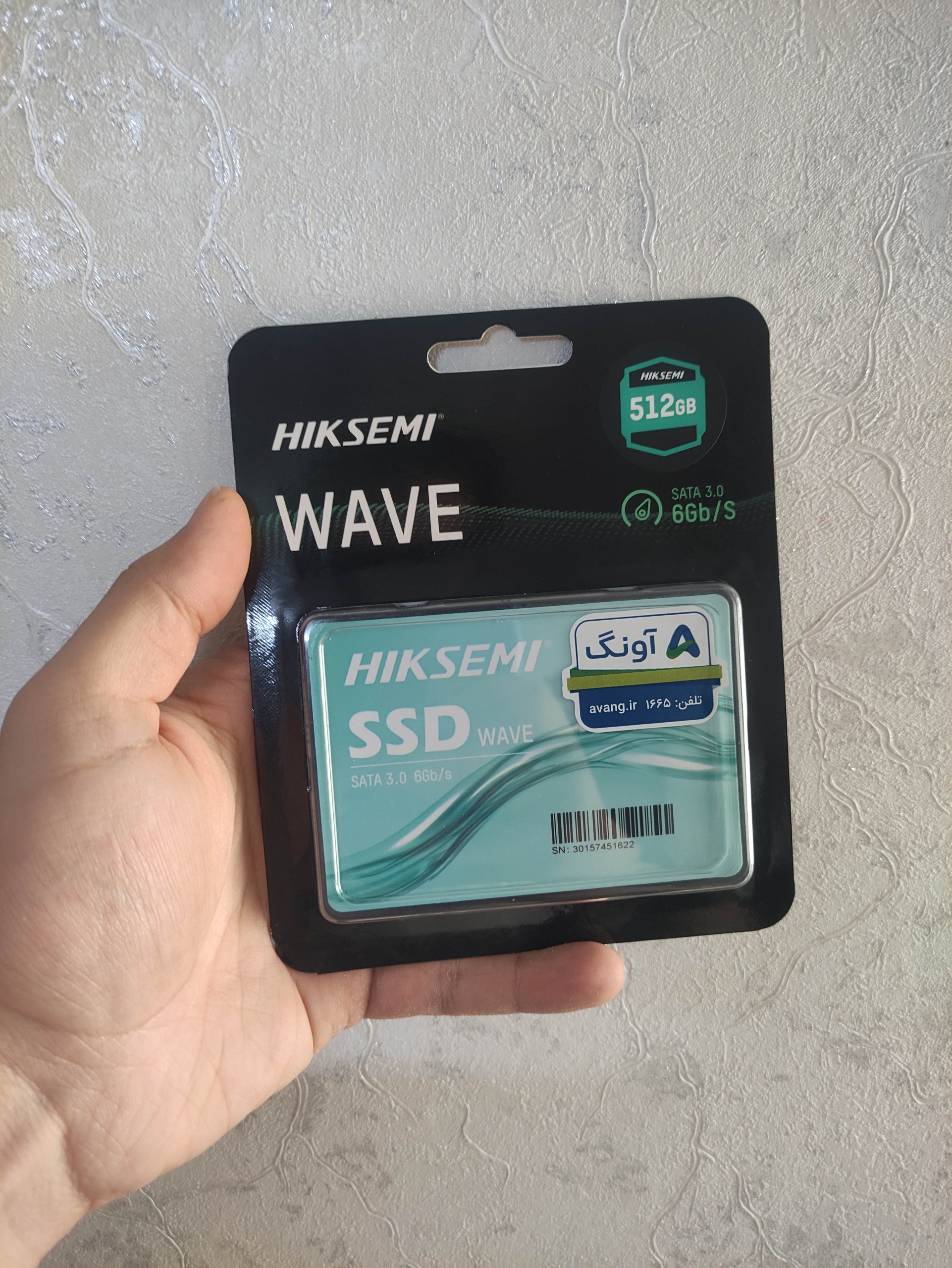 هارد 512 گیگ اس اس دی آکبند