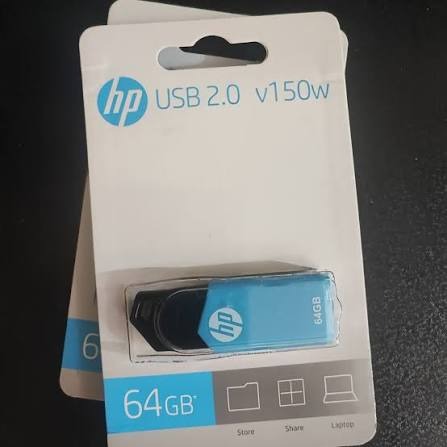 فلش hp 64 گیگ آکبند با گارانتی