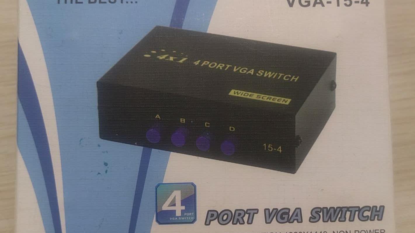 سوییچ 4 پورت VGA زیر قیمت
