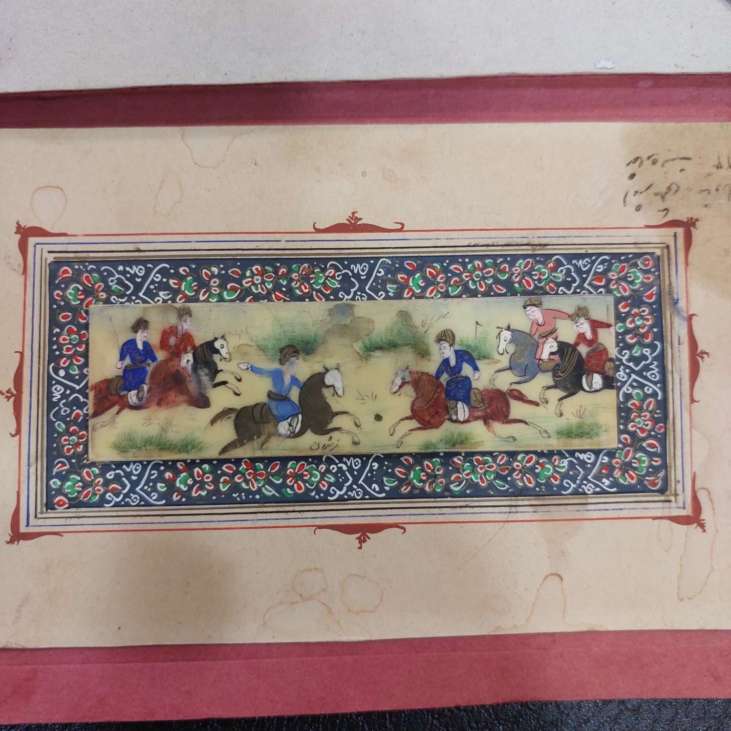 یک اثر یادگاری و کمیاب منسوب به استاد فرشچیان